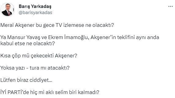 Son dakika haberleri... İYİ Parti Genel Başkanı Meral Akşener altılı masaya geri döndü! Tweet atanlar sildi veya onlar da döndü - Resim: 5
