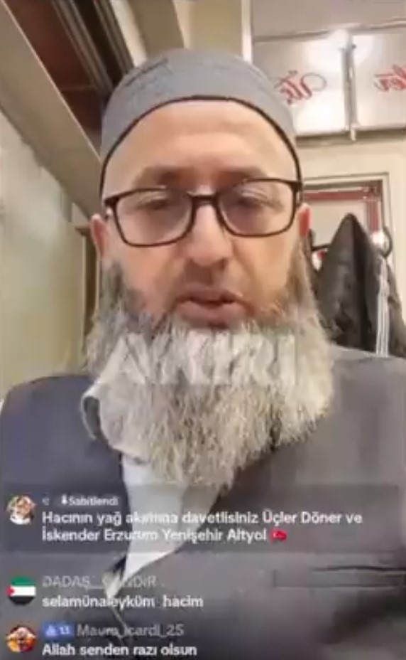 Üçler Döner sahibi Mustafa Atmaca boykot ediliyor! TikTok canlı yayınında Atatürk'e hakaret eden Erzurumlu Hacı Dönerci tutuklandı - Resim : 1