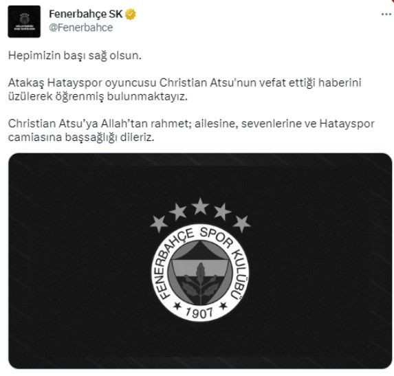 Futbol camiası yasta! Volkan Demirel'den öğrencisine yürek yakan mesaj, futbol camiası Atsu'yu anıyor - Resim: 18