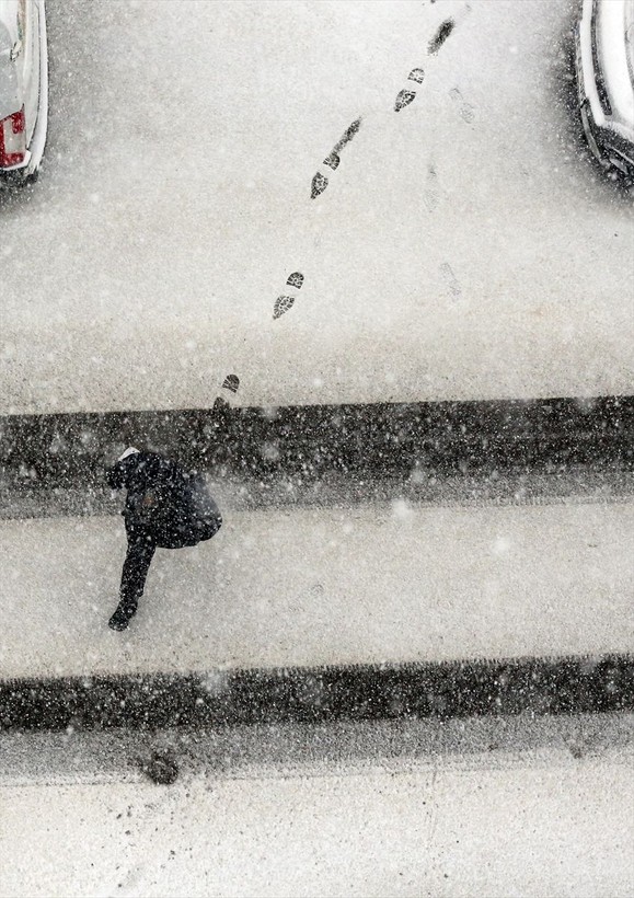 Başkent Ankara beyaz masalı yaşıyor! Yurt genelinden kar manzaraları ❄️☃️🧤 - Resim: 6