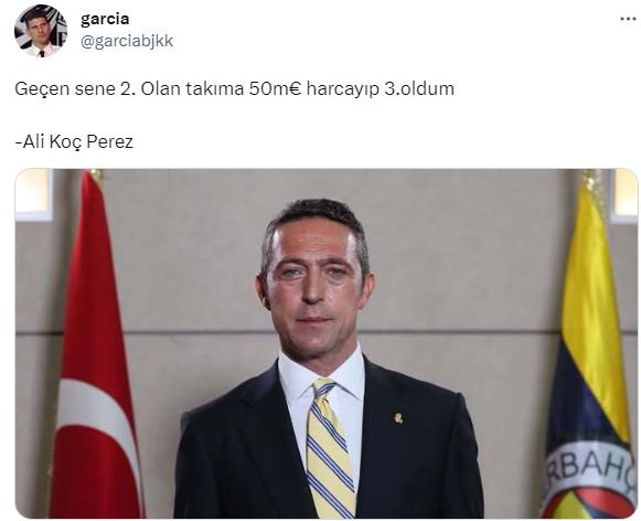 Fenerbahçe taraftarı Galatasaray mağlubiyetiyle Ali Koç'u istifaya çağırdı - Resim: 15
