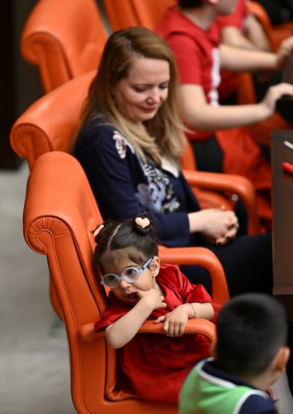 Meclis'te 23 Nisan geleneği: Çocuk Özel Oturumu yapıldı - Resim: 22