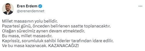 Son dakika haberleri... İYİ Parti Genel Başkanı Meral Akşener altılı masaya geri döndü! Tweet atanlar sildi veya onlar da döndü - Resim: 10