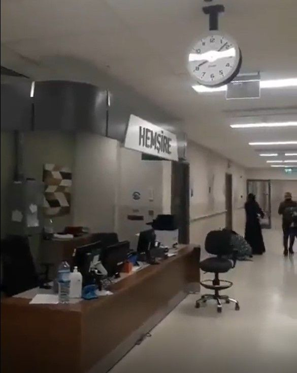 Hatay'daki 6.4'lük depremin en çok hissedildiği Adana nasıl sallandı? Hastane içi görüntüsünde dikkat çeken detay - Resim: 5