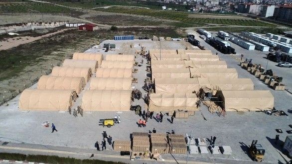 Amerika Hatay'da sahra hastanesi kuruyor - Resim: 10