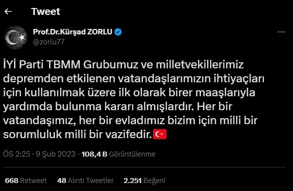 TBMM Başkanı çağrıda bulundu: En az birer maaş AFAD'a yardım bağışı - Resim: 4