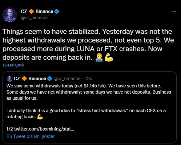 Yeni bir FTX vakası mı yaşanacak! Binance'den korkunç boyutlarda para çıkışı var - Resim: 9
