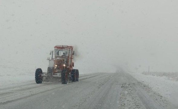 Doğu'ya kış tipiyle geldi! İşte huzur veren kar görüntüleri... - Resim: 18