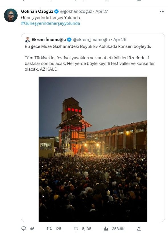 Ünlülerden siyasi paylaşımlar! Seçime 1 hafta kala taraflarını açıkladılar... Hazal Kaya, Hatice, Mustafa Sandal, Şahan Gökhakar, Jahrein, Harun Tekin... - Resim: 21