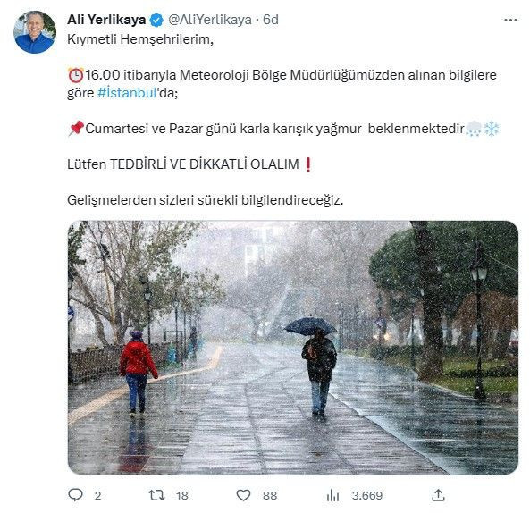 İstanbul'a yoğun kar uyarısı! Sömestr tatiline pazartesi günü de dahil edilecek mi? - Resim: 15