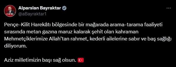Siyasilerden şehit askerler için başsağlığı mesajı - Resim: 6
