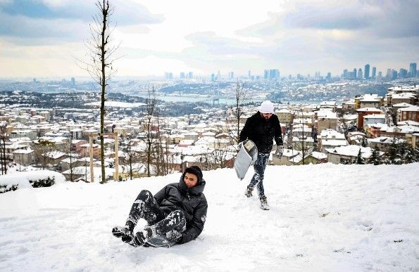 İstanbul'un kapısına kadar gelen kar neden şehir merkezine giremiyor?☃️🌨️❄️ - Resim: 6