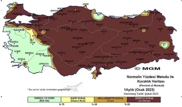 KIRMIZI ALARM! Yağışlar yüzde 52 azaldı! Türkiye son 22 yılın en kurak ocak ayını yaşıyor! - Resim: 2