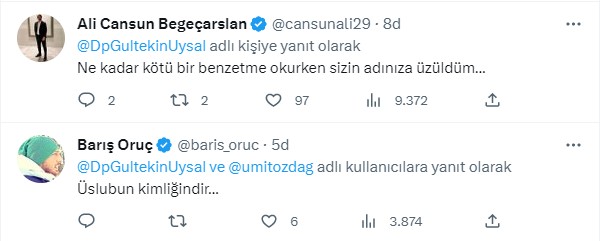 Demokrat Parti Lideri Gültekin Uysal ile Zafer Partisi lideri Ümit Özdağ arasındaki kavgada çirkin üslup! "İstismara uğramış çocuk" sözü tepki çekti - Resim: 7