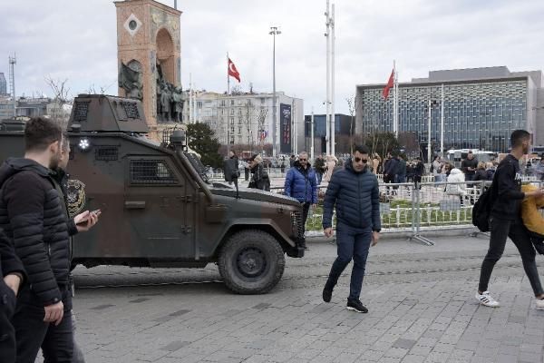 Taksim'de üst seviyede güvenlik önlemleri alındı - Resim: 10