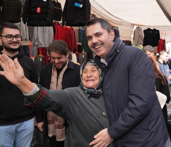 Murat Kurum'dan Sarıyer'de pazar ziyareti! 'Denizde, karada, pazarda yanınızdayız' - Resim: 2