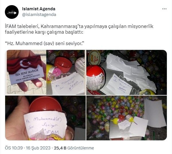 Deprem bölgesinde Misyonerlik faaliyeti iddiaları! Yardım poşetlerinden "İsa seni seviyor" kartları çıktı - Resim: 6