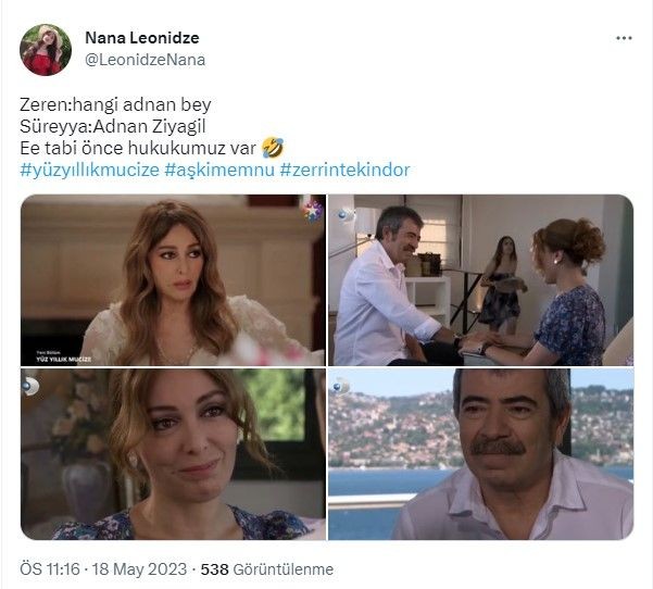 Yüz Yıllık Mucize'de Aşk-ı Memnu göndermesi! Zerrin Tekindor'un canlandırdığı Süreyya, Adnan Ziyagil'i andı, izleyenler Twitter'da toplandı - Resim: 11