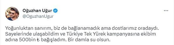 "Türkiye Tek Yürek" kampanyasına Haluk Levent ve Oğuzhan Uğur da katıldı - Resim: 5
