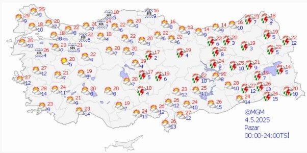 Dört gözle beklenen sıcak havalar yurdun batısında etkili olacak! İşte 5 günlük hava durumu - Resim: 9