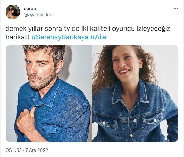 Serenay Sarıkaya ve Kıvanç Tatlıtuğ 'Aile' dizisinde bir araya geliyor - Resim: 11