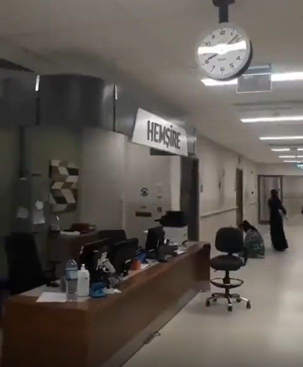 Hatay'daki 6.4'lük depremin en çok hissedildiği Adana nasıl sallandı? Hastane içi görüntüsünde dikkat çeken detay - Resim: 3