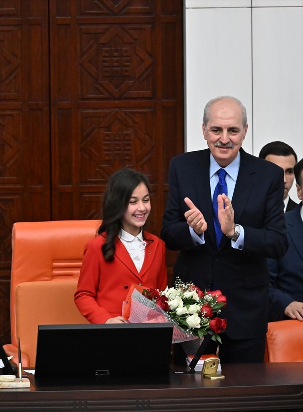 Meclis'te 23 Nisan geleneği: Çocuk Özel Oturumu yapıldı - Resim: 4