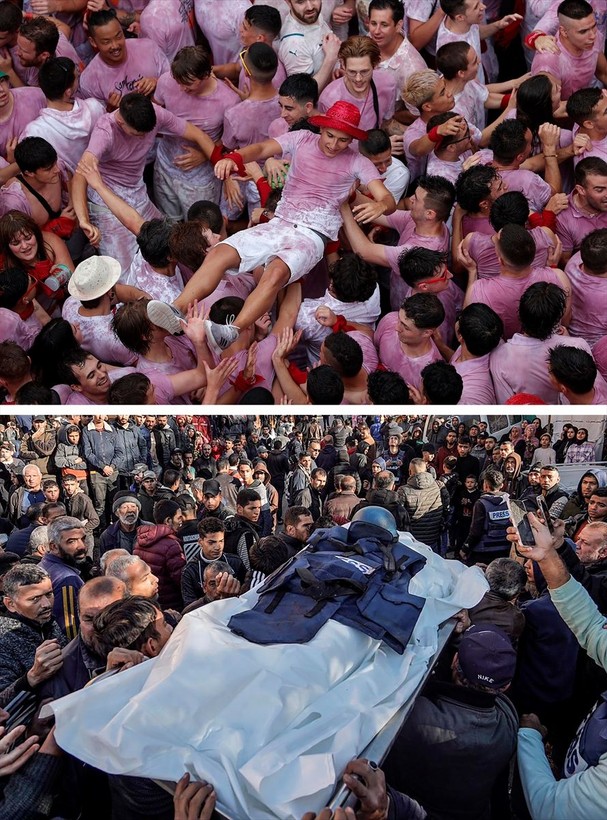 Dünyanın iki yüzü! Gazze'de insanlık dramı Batı'da festival.... - Resim: 11