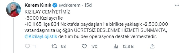 Son dakika haberleri... Kızılay AHBAP'a et mi sattı? Kızılay Başkanı Kerem Kınık'tan yeni açıklama: Hazır gıda ve kuru gıdayı STK'lara temin ediyoruz - Resim: 6