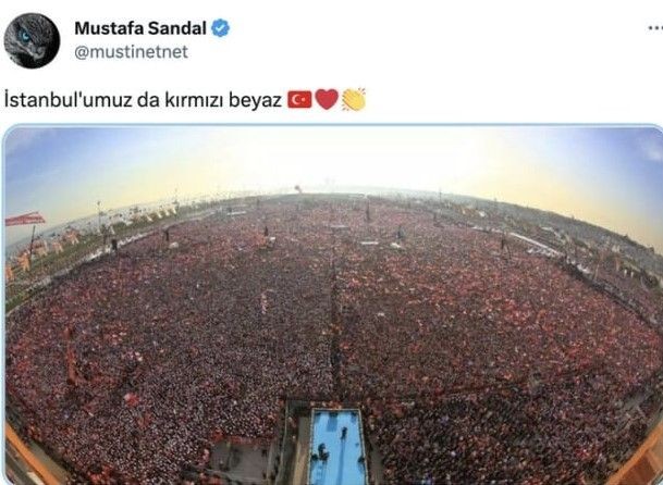 Ünlülerden siyasi paylaşımlar! Seçime 1 hafta kala taraflarını açıkladılar... Hazal Kaya, Hatice, Mustafa Sandal, Şahan Gökhakar, Jahrein, Harun Tekin... - Resim: 17
