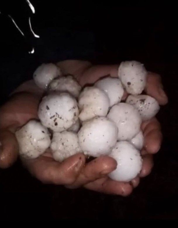 Gaziantep ve Kilis'te etkili olan sağanak ve dolu yağışının etkisi fotoğraflandı - Resim: 5