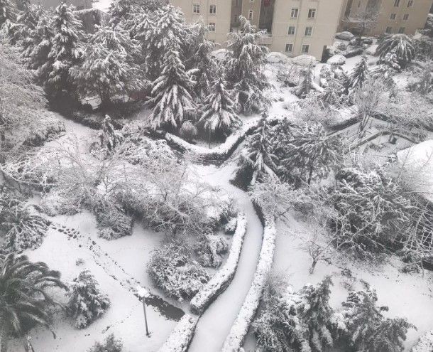 İstanbul'un kapısına kadar gelen kar neden şehir merkezine giremiyor?☃️🌨️❄️ - Resim: 4