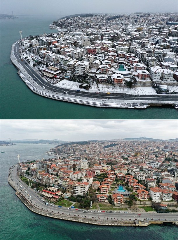 Türkiye'deki kuraklık korkutuyor! 2022 yılında okullar tatil edilmiş yollar kapanmıştı: Aynı İstanbul bu sene bahar bahçe oldu - Resim: 8