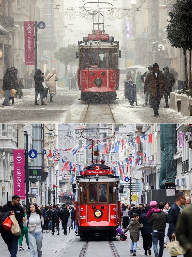 Türkiye'deki kuraklık korkutuyor! 2022 yılında okullar tatil edilmiş yollar kapanmıştı: Aynı İstanbul bu sene bahar bahçe oldu - Resim: 13