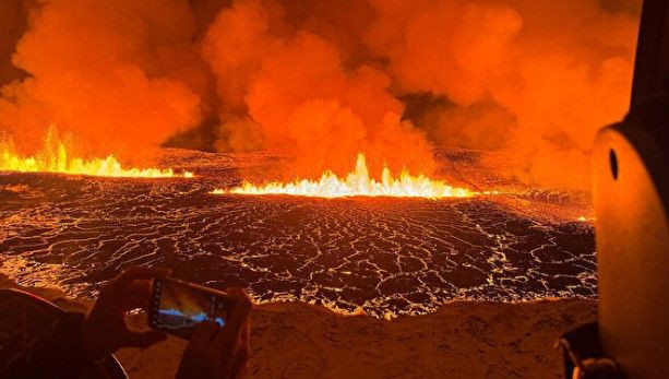 İzlanda'da korku filmi gibi olay! Magma yeryüzüne çıktı - Resim: 2