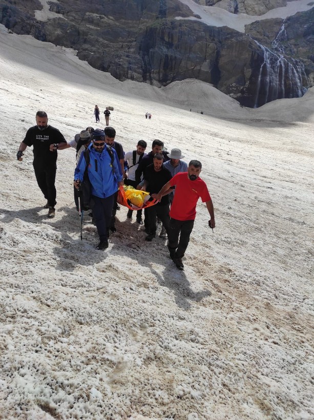 Cilo buzullarında kaybolan 2 kişiyi arama çalışmaları yarına bırakıldı - Resim: 11