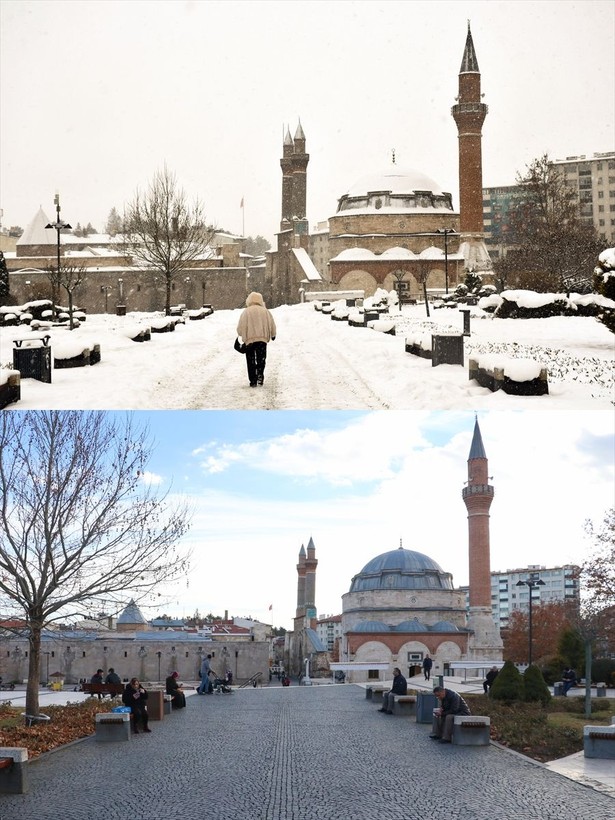 Ülkemizde kuraklık nedeniyle birçok ilimiz yağışa hasret kaldı: Geçen kış ile bu kış arasındaki fark fotoğraflarla sergilendi - Resim: 4