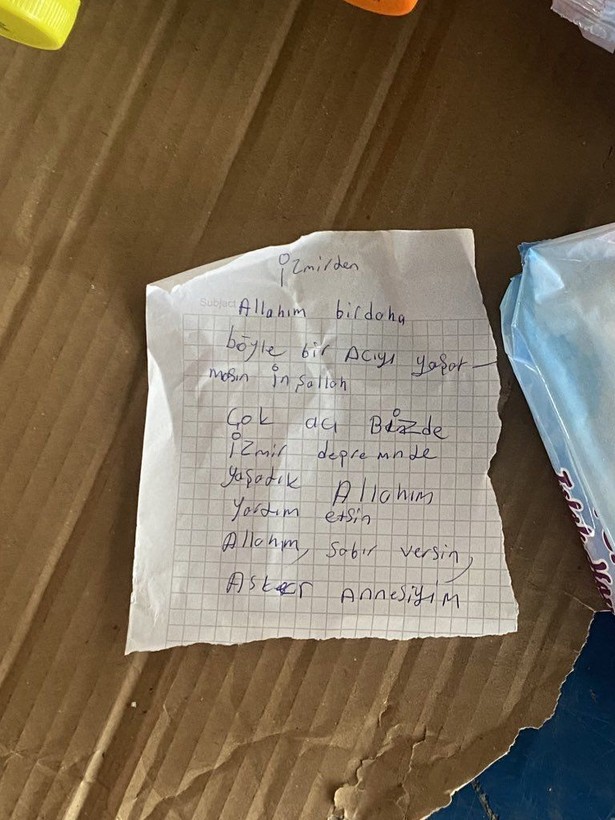 Çocukların gönderdikleri yardımların üzerine yazdıkları notlar hepimizin gözlerini doldurdu - Resim: 19