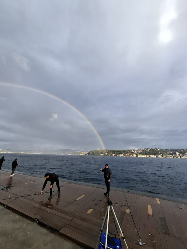 İstanbul Boğazı’nda gökkuşağı sürprizi - Resim: 8