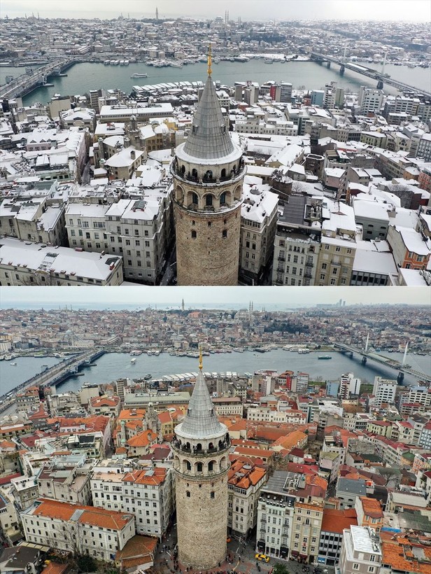 Türkiye'deki kuraklık korkutuyor! 2022 yılında okullar tatil edilmiş yollar kapanmıştı: Aynı İstanbul bu sene bahar bahçe oldu - Resim: 2