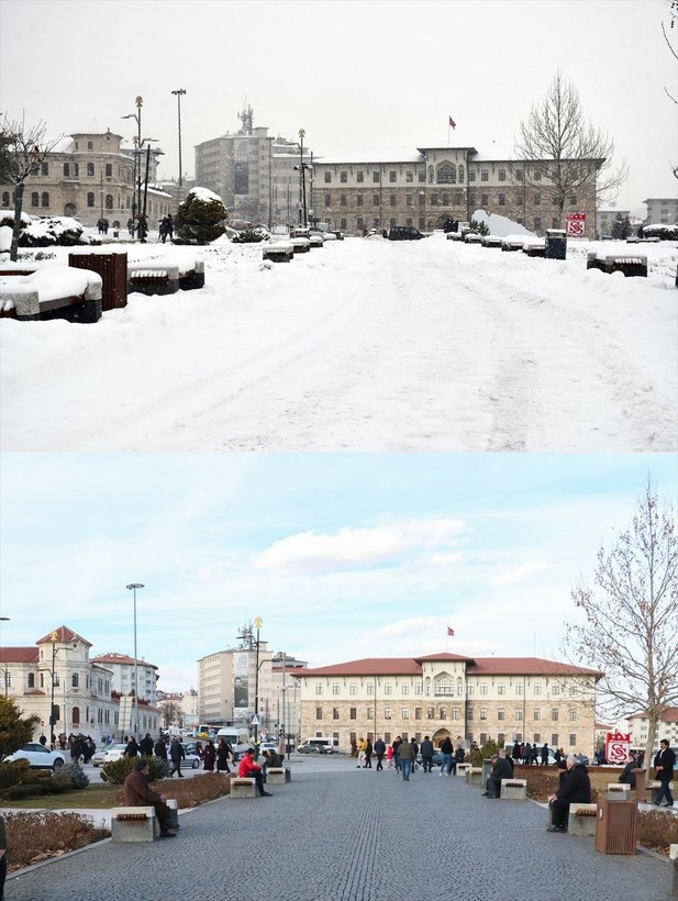 Ülkemizde kuraklık nedeniyle birçok ilimiz yağışa hasret kaldı: Geçen kış ile bu kış arasındaki fark fotoğraflarla sergilendi - Resim: 3