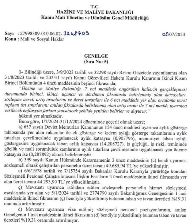 Bakan Şimşek imzaladı! İşte yeni zam ve ücretler - Resim: 5