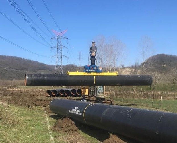 Yerli gazı vatandaşlarla buluşturmak için ekipler "zor" dinlemedi! 36 kilometrelik boru hattı dağlar, denizler aşılarak tamamlandı! - Resim: 12