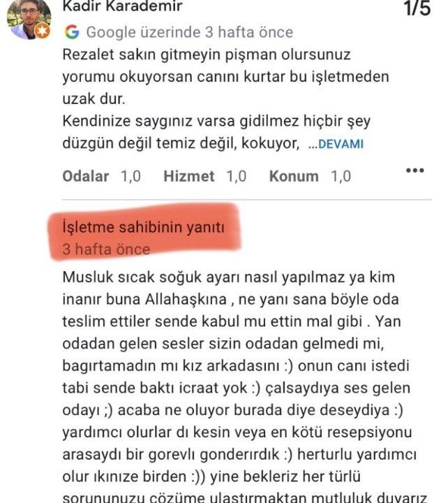Ankara Black House Apart Otelin sahibi haddini aştı! verdiği cevaplar sosyal medyanın gündeminde - Resim: 2