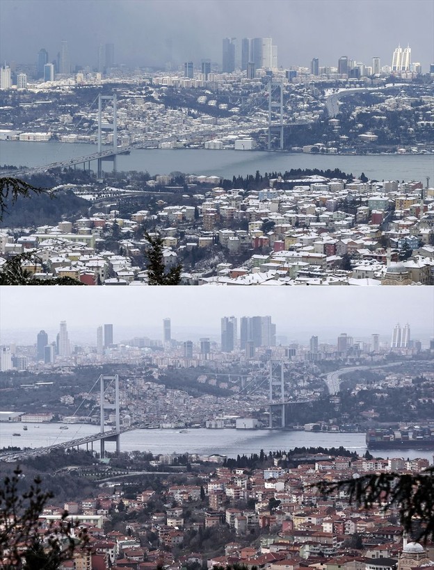 Türkiye'deki kuraklık korkutuyor! 2022 yılında okullar tatil edilmiş yollar kapanmıştı: Aynı İstanbul bu sene bahar bahçe oldu - Resim: 9