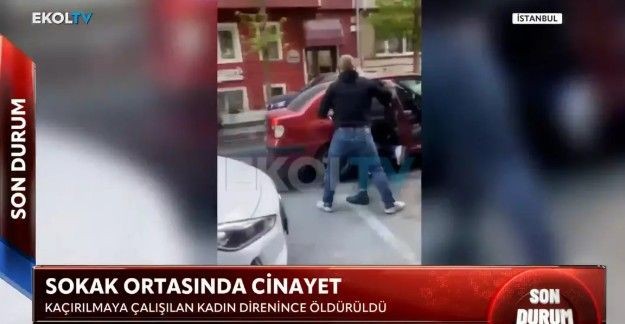 Şişli'de gündüz vakti kadın cinayeti! Kaçıramayınca öldürdüler: Çığlıkları yürek sızlattı - Resim: 5