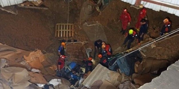 Giresun'da fabrikada göçük! Toprak altında kalan işçi için çalışmalar devam ediyor - Resim: 10