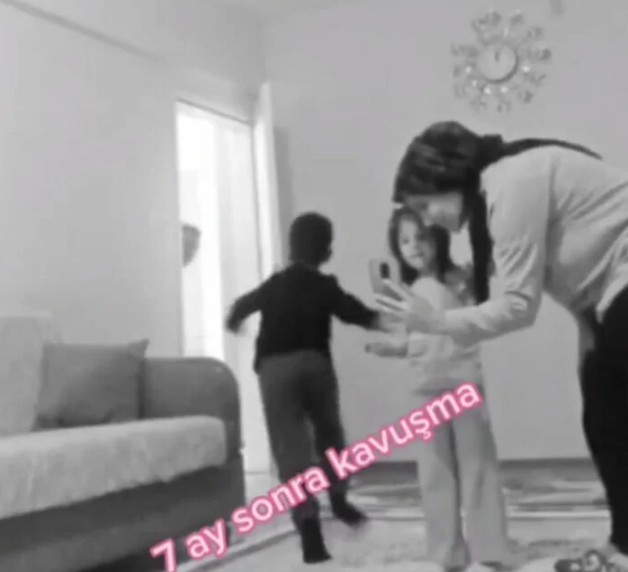 Türk asker 7 ay sonra çocuklarına kavuştu! İşte o anlar - Resim: 3
