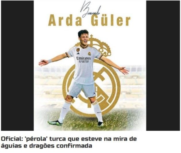 Avrupa basını Real Madrid'e transfer olan Arda Güler'i konuşuyor! Hepsi manşetlerine taşıdı | 8 Temmuz Cumartesi gazete manşetleri - Resim: 8