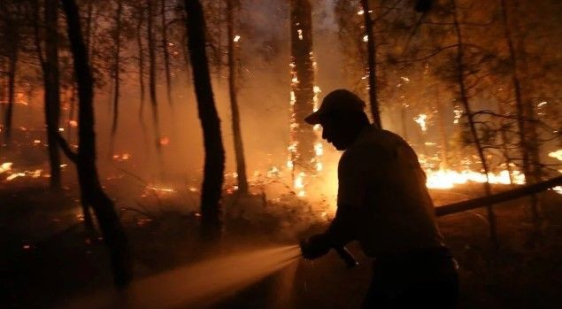 Türkiye alev alev yanıyor! Yangınlara müdahalede il il son durum - Resim: 17